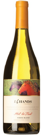 14 Hands Hot to Trot White Blend Washington State U.S.A.